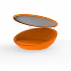 Méridienne au design moderne Ulm de Vondom, en résine de polyéthylène Viadurini