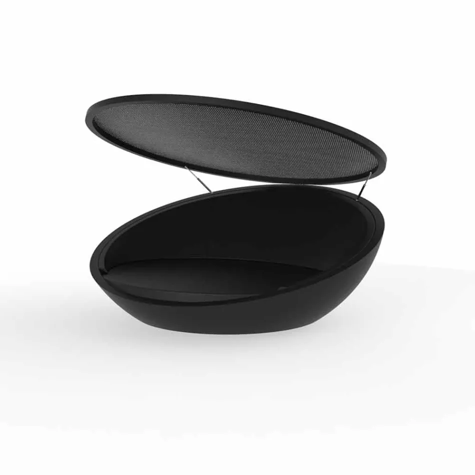 Méridienne au design moderne Ulm de Vondom, en résine de polyéthylène Viadurini