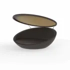 Méridienne au design moderne Ulm de Vondom, en résine de polyéthylène Viadurini