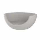 Lit de jour pour extérieur design circulaire de luxe en polyéthylène - Ulm Moon par Vondom Viadurini