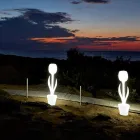 Décoration de meubles de jardin lumineux au design moderne - Tulipe par Myyour Viadurini