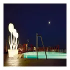 Décoration de meubles de jardin lumineux au design moderne - Tulipe par Myyour Viadurini