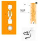 Décoration de meubles de jardin lumineux au design moderne - Tulipe par Myyour Viadurini