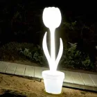 Décoration de meubles de jardin lumineux au design moderne - Tulipe par Myyour Viadurini
