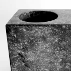 Distributeur de savon liquide avec verre marbré Fabriqué en Italie - Clik Viadurini