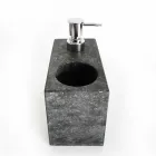 Distributeur de savon liquide avec verre marbré Fabriqué en Italie - Clik Viadurini