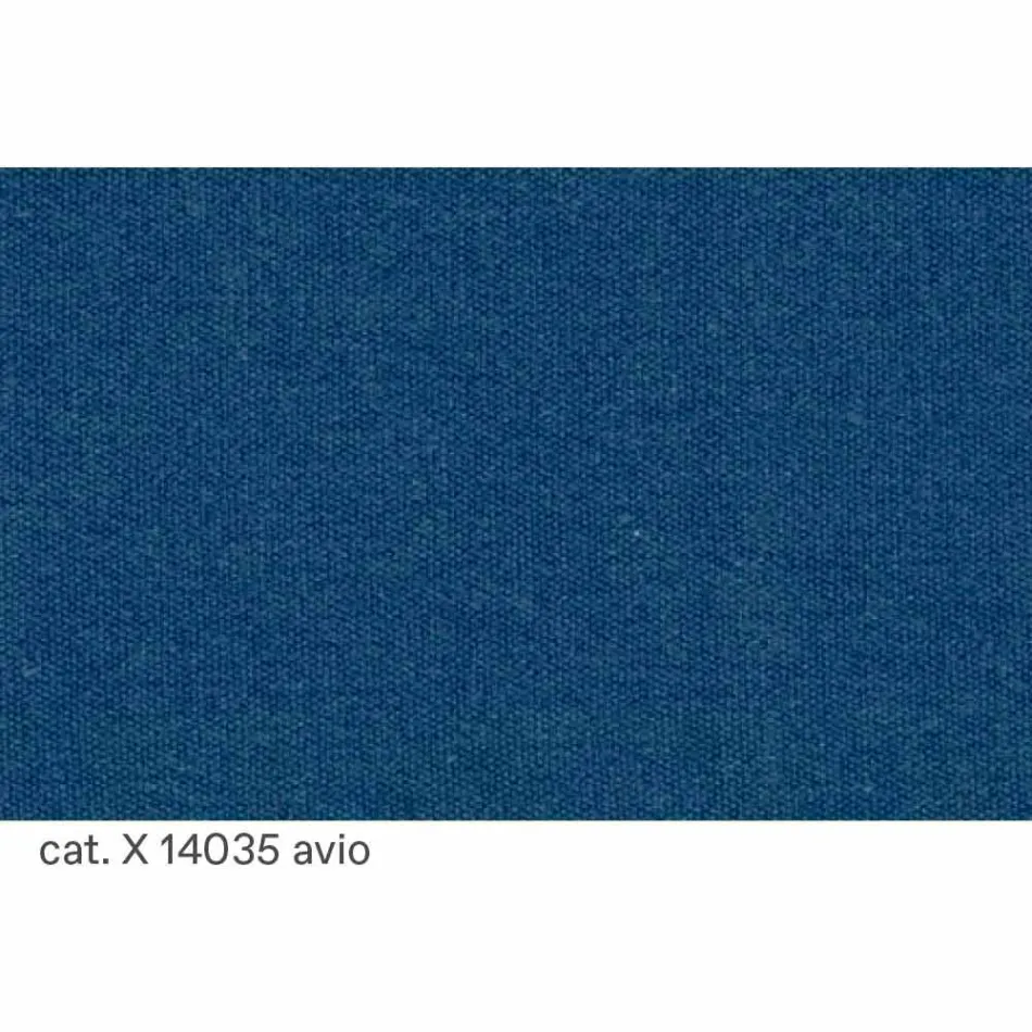 Canapé 2 places en coton avec cubes latéraux en Mdf Made in Italy - Damascus Viadurini