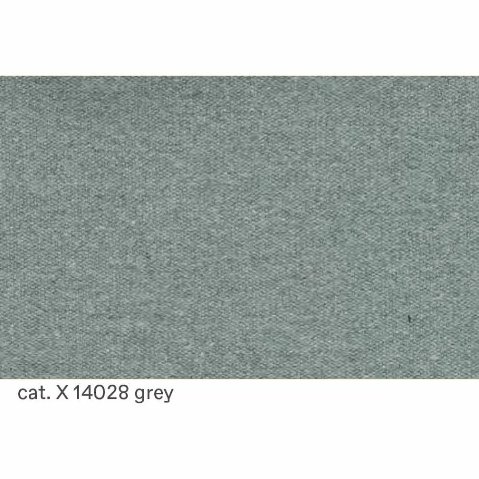 Canapé 2 places en coton avec cubes latéraux en Mdf Made in Italy - Damascus Viadurini