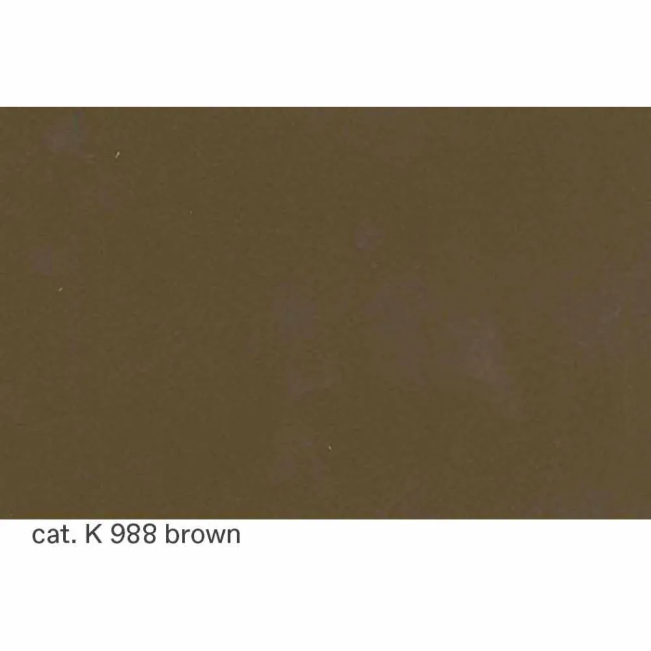 Canapé 2 Places Recouvert de Cuir avec Pieds Laqués Fabriqué en Italie - Pegolo Viadurini