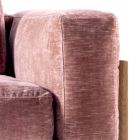 Canapé 3 places rembourré de design Grilli York fait en Italie Viadurini