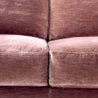 Canapé 3 places rembourré de design Grilli York fait en Italie Viadurini