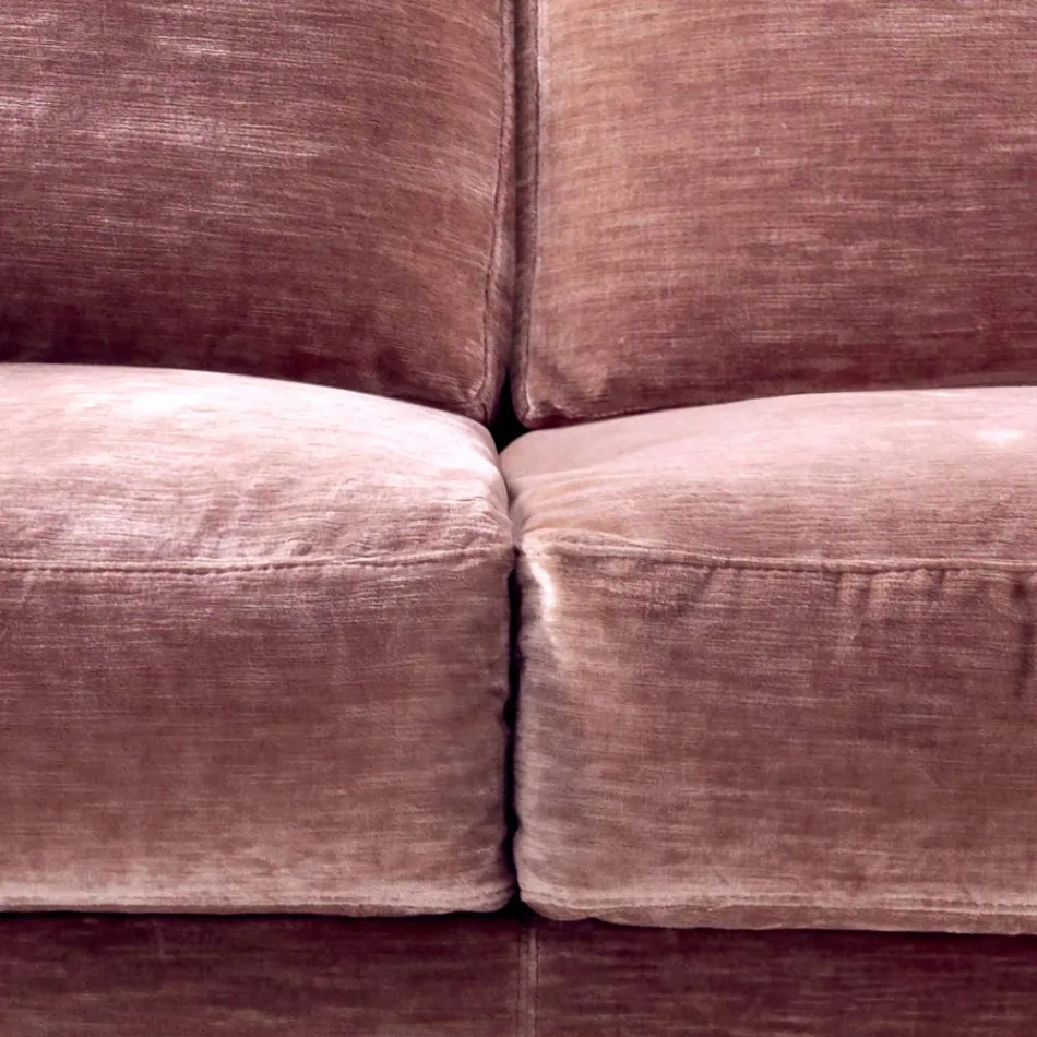 Canapé 3 places rembourré de design Grilli York fait en Italie Viadurini