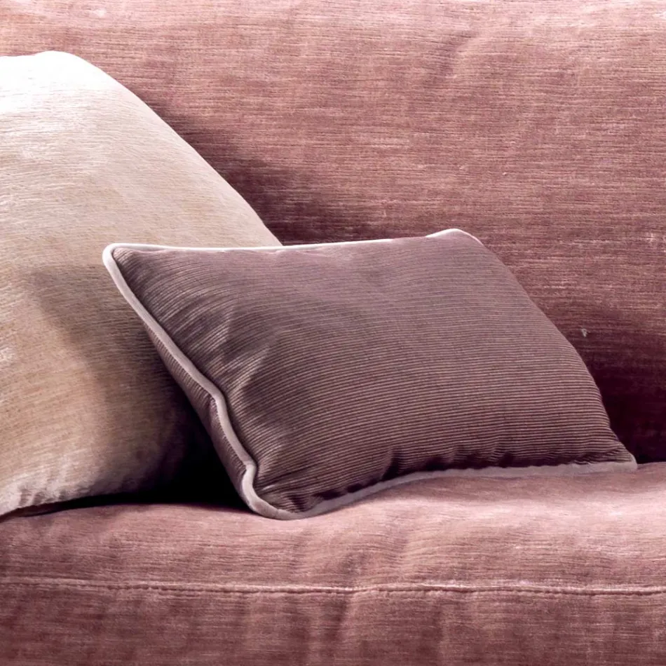 Canapé 3 places rembourré de design Grilli York fait en Italie Viadurini