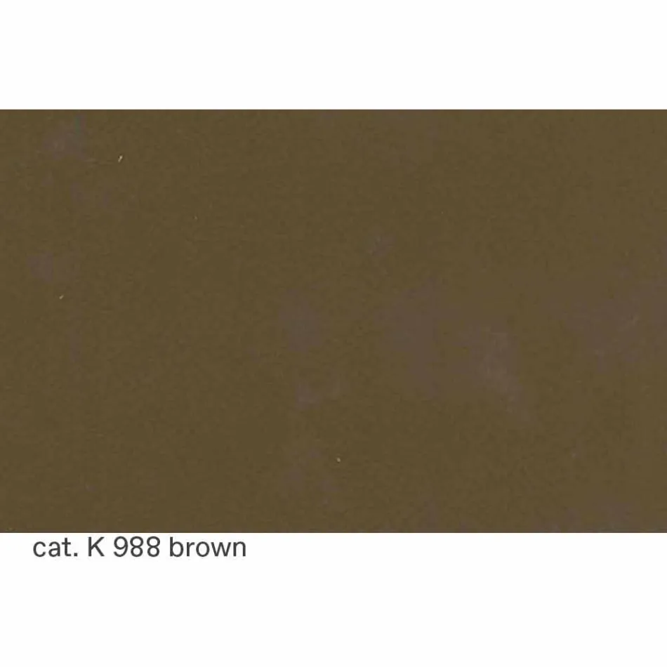 Canapé 3 Places Rembourré en Cuir avec Pieds Laqués Fabriqué en Italie - Idra Viadurini