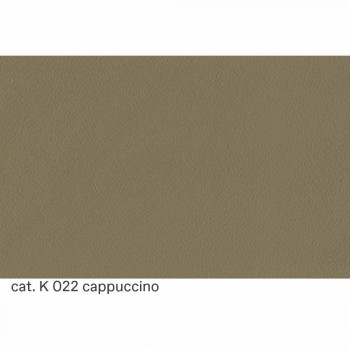 Canapé 3 places rembourré en cuir de haute qualité fabriqué en Italie - Centauro