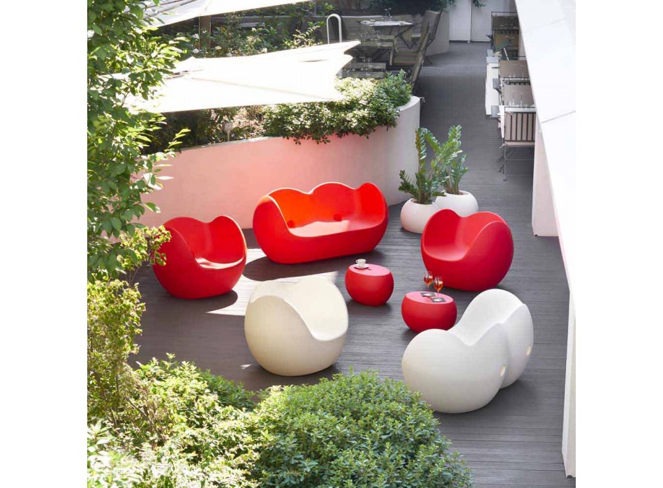 Sofa à bascule coloré Slide Blossy design moderne fabriqué en Italie Viadurini