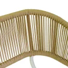 Canapé avec fauteuils et table basse en aluminium blanc pour le jardin - Tenda Viadurini