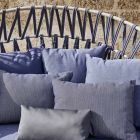 Canapé d'extérieur avec oreillers inclus Made in Italy - Emmacross by Varaschin Viadurini