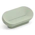 Canapé d'extérieur en polyéthylène disponible en plusieurs couleurs - Serviette Viadurini