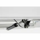 Canapé d'extérieur en tissu et aluminium avec dossier inclinable - Nathy Viadurini