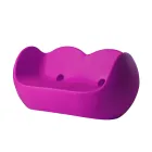 Canapé d'extérieur Slide Blossy Design moderne Fabriqué en Italie Viadurini