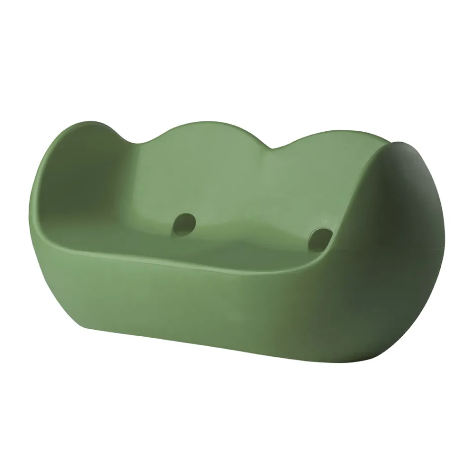 Canapé d'extérieur Slide Blossy Design moderne Fabriqué en Italie Viadurini