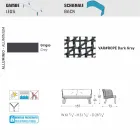 Canapé d'extérieur moderne Varaschin Emma en tissu et métal Viadurini