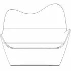 Canapé de jardin design moderne en polyéthylène Sabinas by Vondom Viadurini