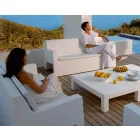 Canapé de jardin Jut by Vondom, en résine de polyéthylène, design Viadurini