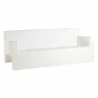 Canapé de jardin Jut by Vondom, en résine de polyéthylène, design Viadurini