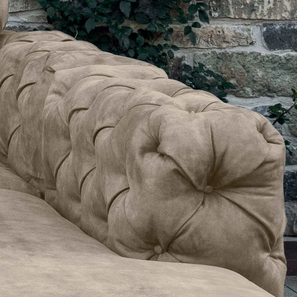 Canapé d'intérieur avec appui-tête inclinable fabriqué en Italie - Unleashed Viadurini