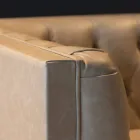 Canapé de salon avec structure et pieds en bois fabriqué en Italie - Comico Viadurini