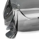 Canapé design moderne Jolly fumé Plexiglas, fabriqué en Italie Viadurini