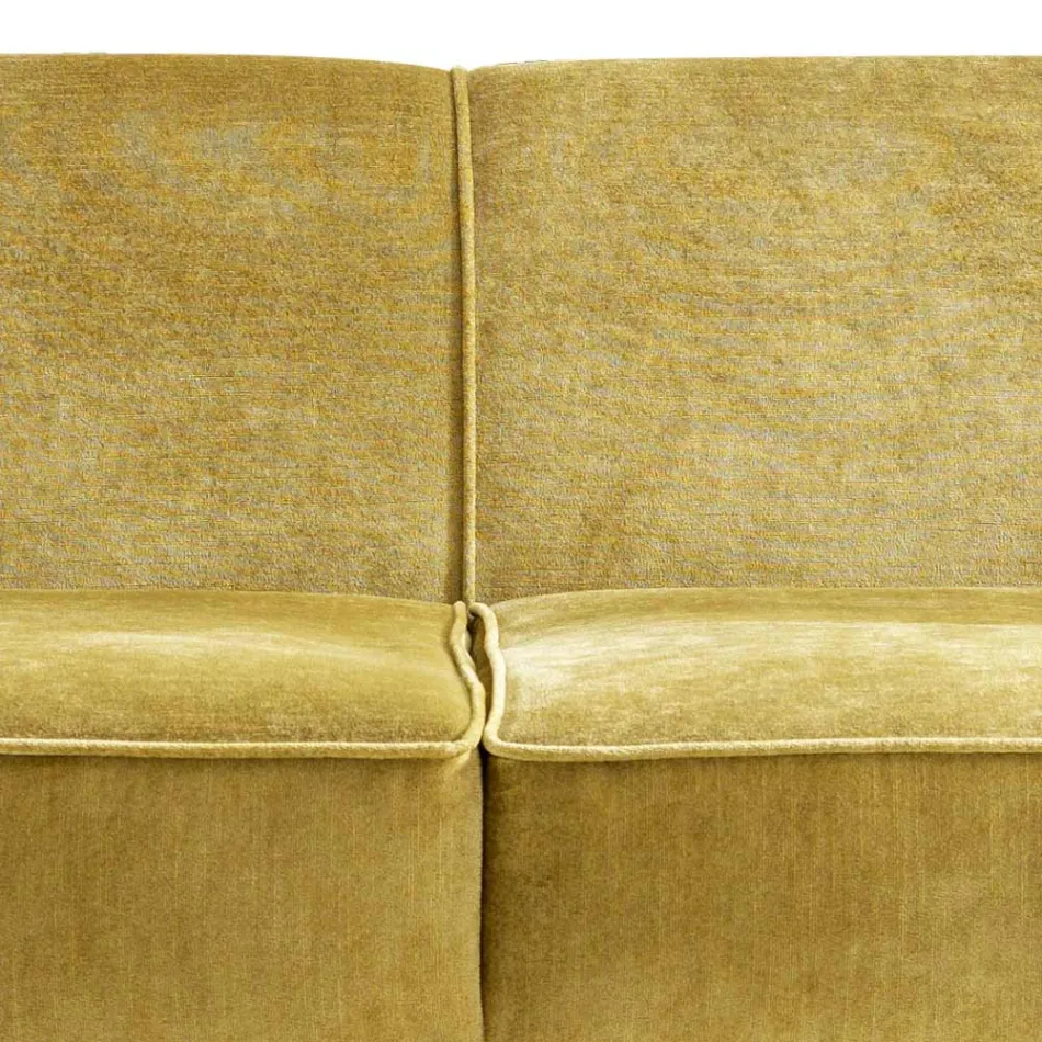 Canapé de design italien en bois de hêtre Grilli Kipling made Italy Viadurini