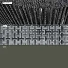 Canapé deux places empilable de jardin en aluminium et tissu - Smart By Varaschin Viadurini