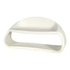 Canapé deux places d'intérieur ou d'extérieur en polyéthylène fabriqué en Italie - Doubles Viadurini