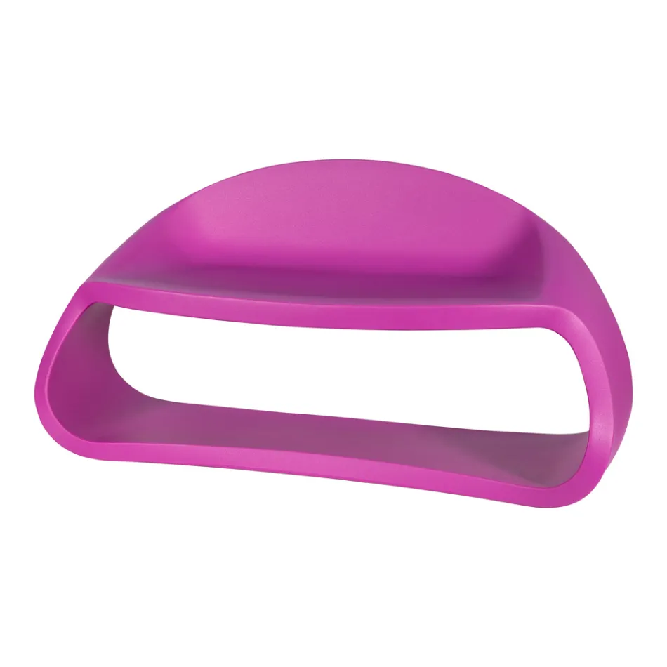 Canapé deux places d'intérieur ou d'extérieur en polyéthylène fabriqué en Italie - Doubles Viadurini