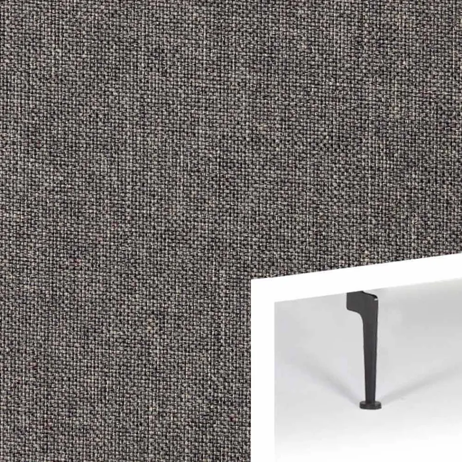 Canapé lit design moderne Zeal by Innovation en tissu rembourré Viadurini