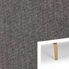 Canapé lit design moderne Zeal by Innovation en tissu rembourré Viadurini