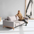 Canapé gris moderne au design scandinave Idun by Innovation