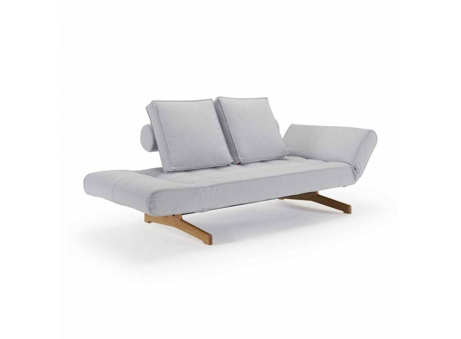 Canapé-lit rembourré design Ghia by Innovation Viadurini