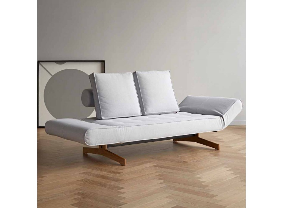 Canapé-lit rembourré design Ghia by Innovation Viadurini
