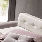 Canapé-lit double en tissu design Made in Italy - Anemone Viadurini