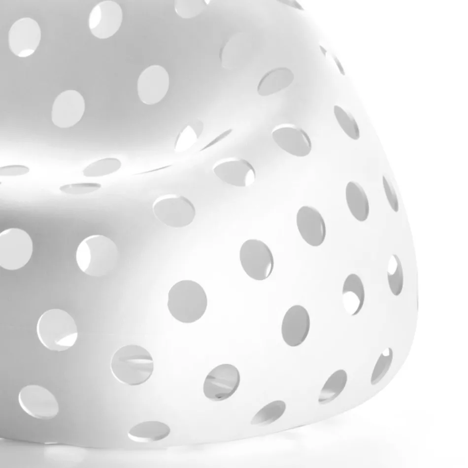 Canapé d'extérieur lumineux en polyéthylène avec LED Made in Italy - Asso Viadurini