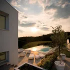 Canapé d'extérieur moderne en polyéthylène de design Made in Italy - Ervin Viadurini