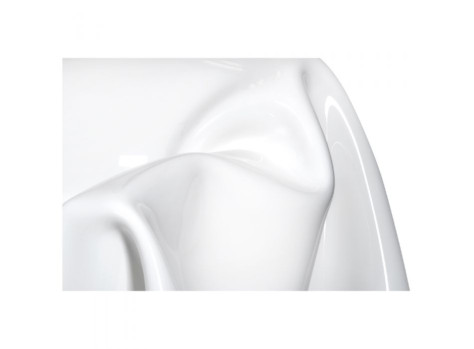 Canapé Plexiglas Blanc ou Multicolore Recyclable Intérieur Extérieur - Jolly Viadurini