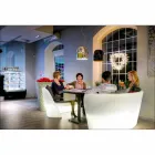 Canapé Slide Rap design d'intérieur en polyéthylène fabriqué en Italie Viadurini