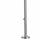 Douche extérieure en acier avec lave-pieds et minuterie Made in Italy - Modeo Viadurini