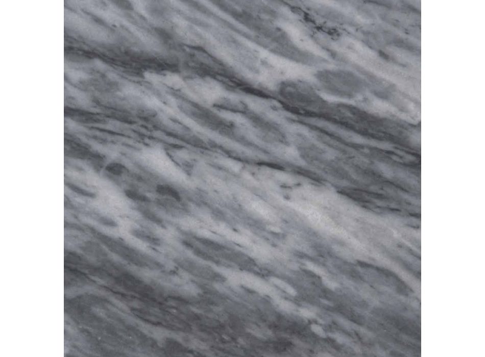 Deux dessous de verre en marbre blanc et gris avec du liège fabriqué en Italie - Jessa Viadurini