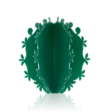 Élément décoratif en plexiglas en forme de cactus fabriqué en Italie - Woody Viadurini